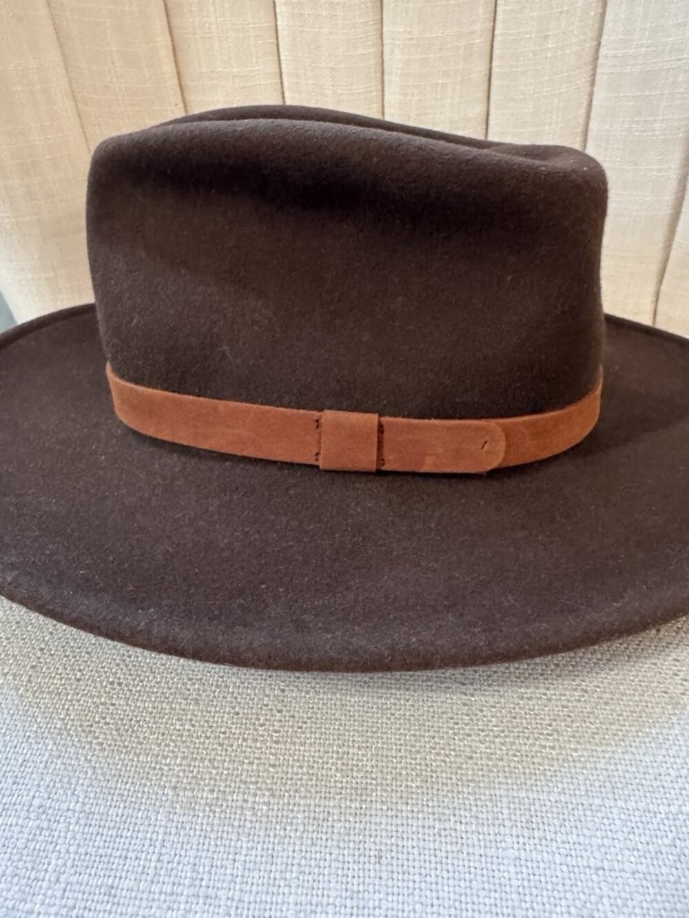 VTG The Nature Company Sierra Club John Muir Wool Hat Fedora USA - Brown S